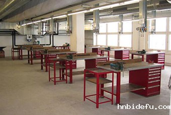 山东发电设备厂使用JJB竞技宝柜业钳工工作台品质升级
